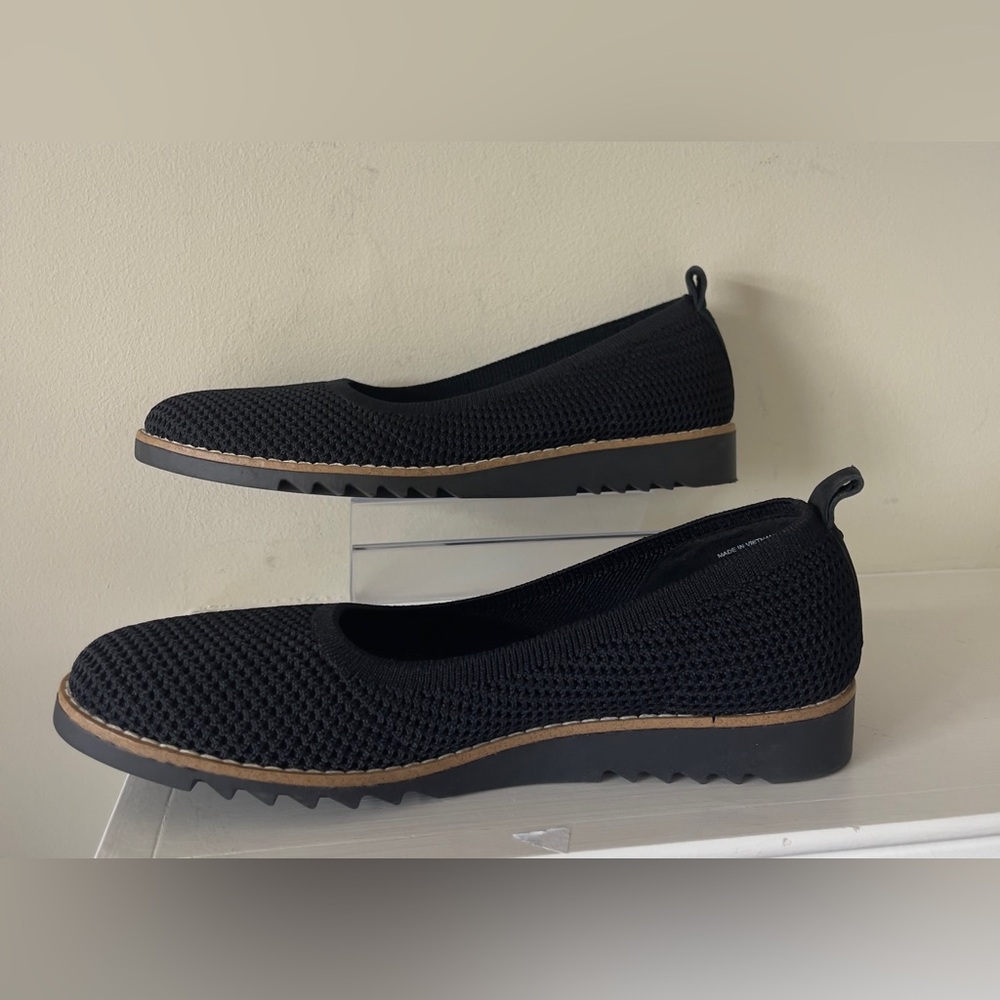 Eileen Fisher Women’s Black Etta Slip-On Flat NWT Size 9 - Picture 8 of 11